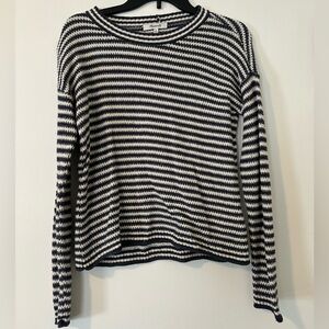 Extra small Madewell sweater. Blue and white striped